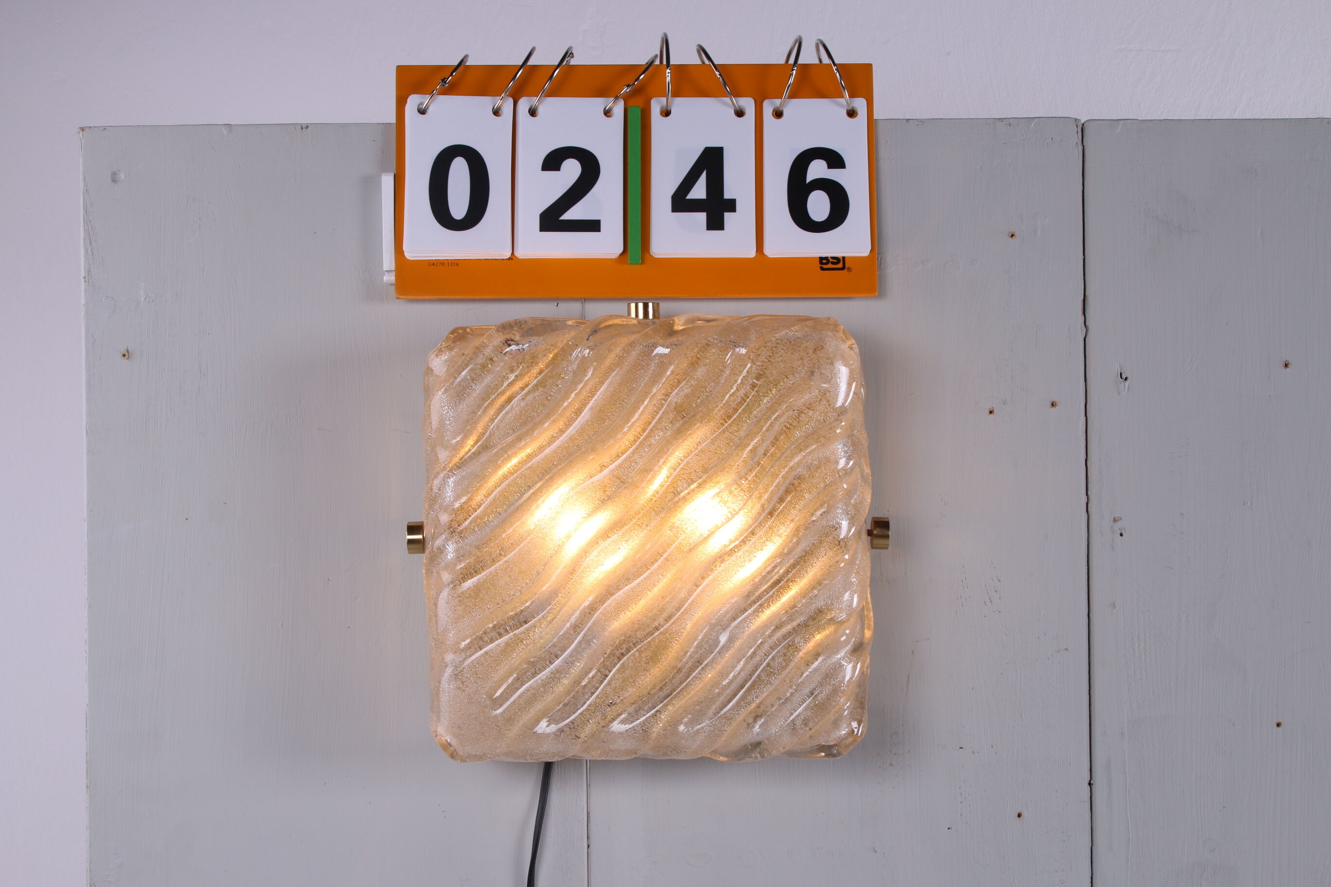 Kaiser Leuchten vintage ceiling lamp from the 60s