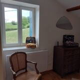 Louis XV style caned armchair