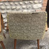 Pair of art deco armchairs