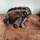 Grenouille musicale en bois