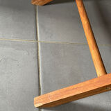 Rectangular wooden coffee table