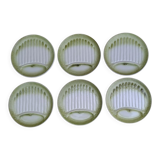 Moulin des loups asparagus plates