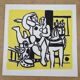 Card invitation exhibition Fernand Léger - 1988 - Galerie Maeght