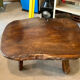 Old wooden coffee table