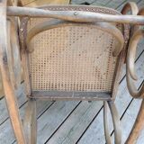 Rocking-chair en cannage