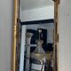 Deknudt gilded mirror with glazing beads from the 70s