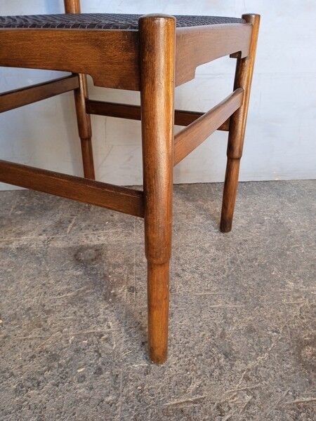 4 Scandinavian wooden chairs 1960