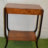 Walnut console table 1950