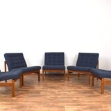 Mid-Century Teak „Moduline” Modular Sofa by Ole Gjerløv-Knudsen & Torben Li