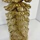 Pair of Murano Gold and Brass Table Lamps
