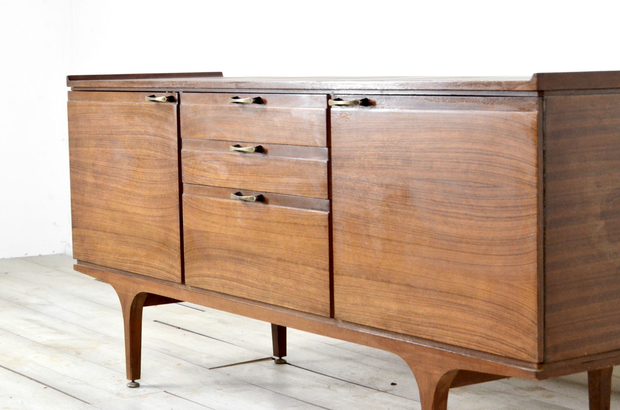 Midcentury 'meredew' teak sideboard