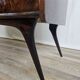 Commode des années 1960 avec verre et six tiroirs