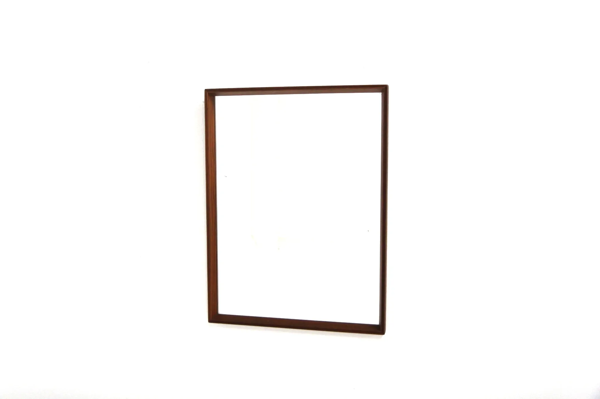 Scandinavian teak mirror, Sweden, 1960, 63cm x 47cm
