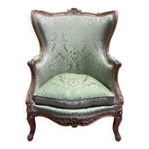 Louis XV golden eared armchair