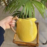 Ceramic jug with a lemon design.