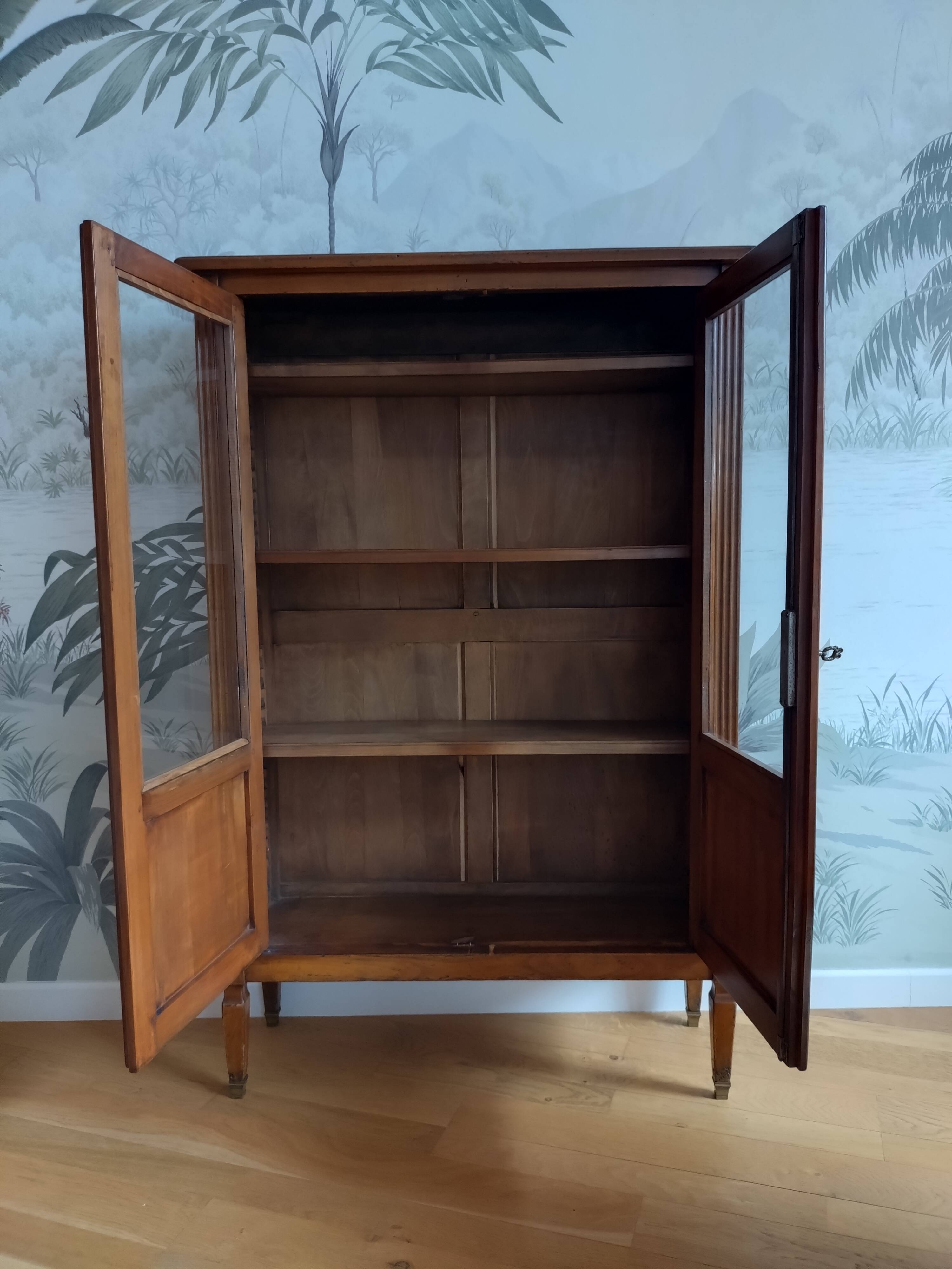 Small beech bookshelf