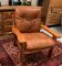 Pine armchair from the 1970s chalet