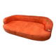 Canapé vintage orange