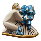 Art deco porcelain night light