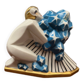 Art deco porcelain night light