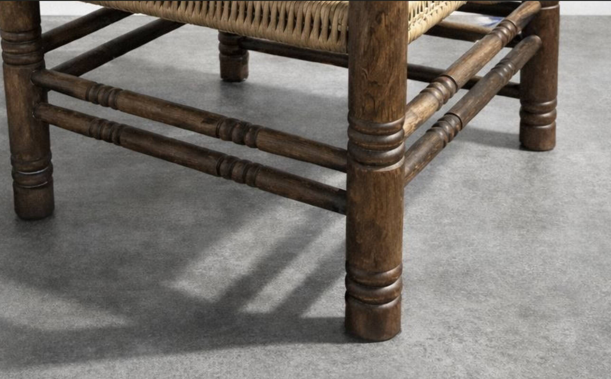 Charles Dudouyt Art Deco armchair 1940