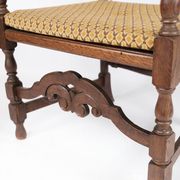 Fauteuil antique en chêne, années 1920