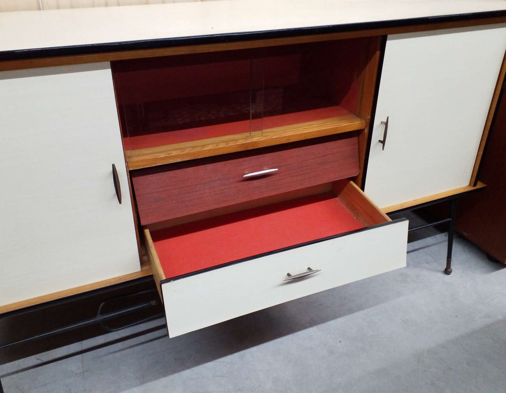 Buffet des années 60