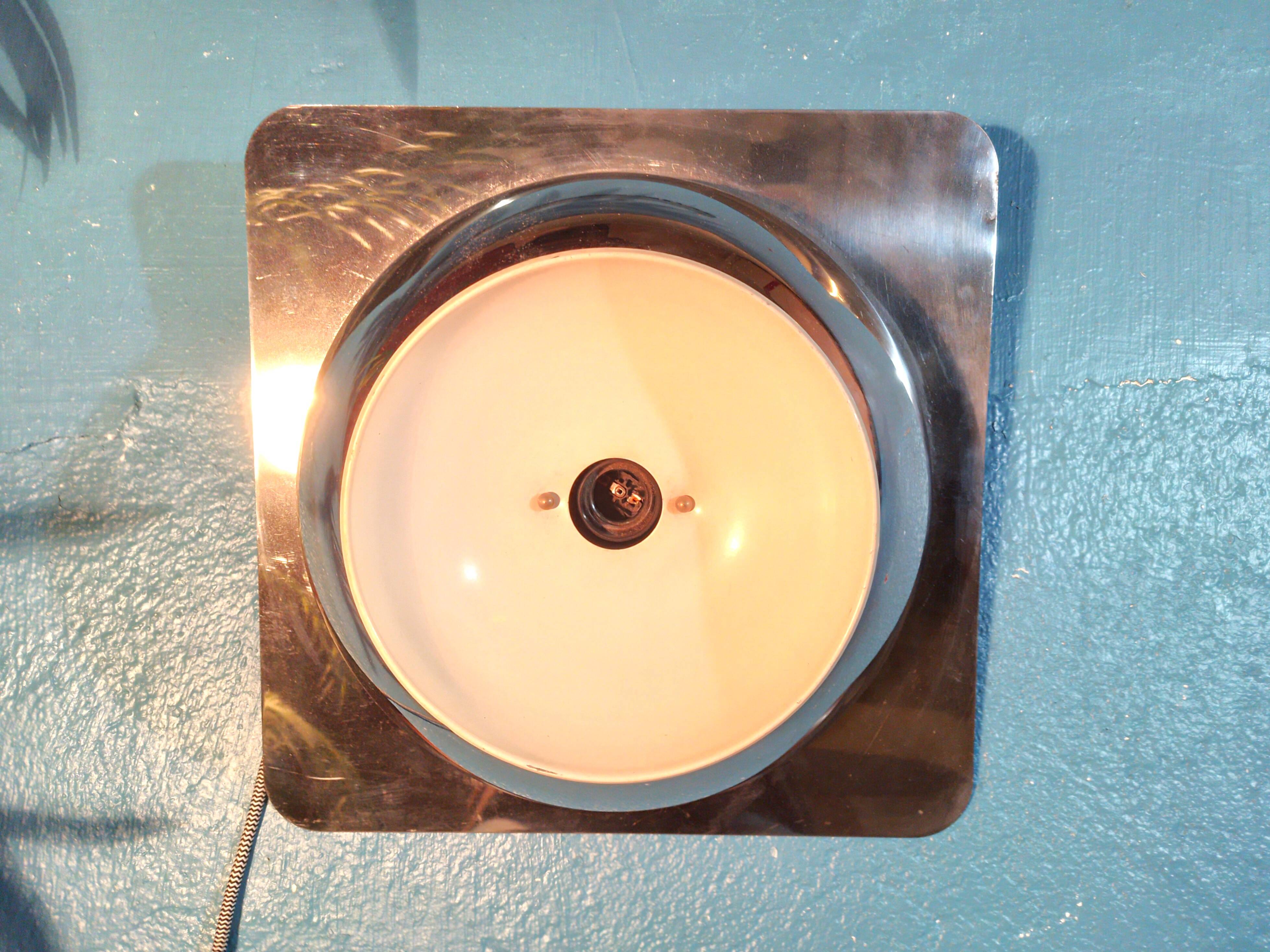 Space Age Reggiani Wall Light 1970s