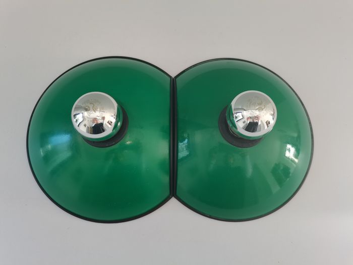 Pair of Italian design wall lamps T. Cimini for Lumina - "Emi"