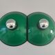 Pair of Italian design wall lamps T. Cimini for Lumina - "Emi"