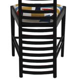 Mid-Century Modern Mackintosh "292 Hill House 1" Black Italian Ashwood Chair