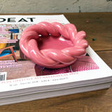 Ashtray empty-Pocket ceramic pink