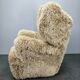 1930s Art Deco Wingback Armchair in Honey Skandilock Sheepskin