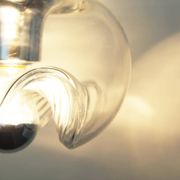 Petite ‘Futura’ pendant light by Koch & Lowy for Peill Putzler