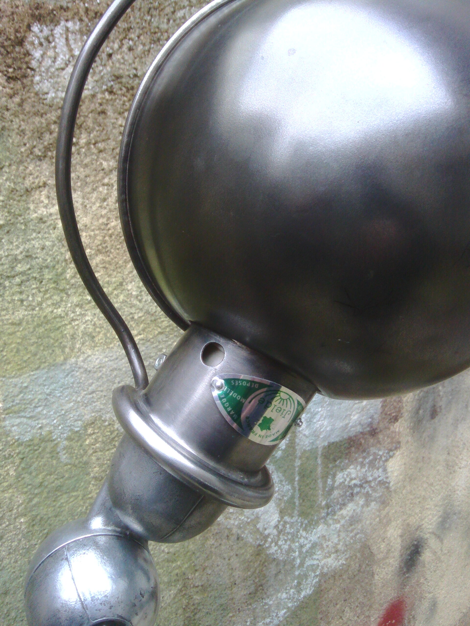 Jielde graphite lamp 2 arms 40 cm