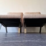 Set of 2 model 141 lounge chairs by Joseph Andre Motte by Artifort, The Netherlands 1955