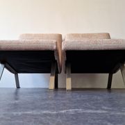Set of 2 model 141 lounge chairs by Joseph Andre Motte by Artifort, The Netherlands 1955