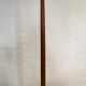 Lampadaire mi-siècle en teck et laiton Falkenbergs Belysning Suède, années 1960