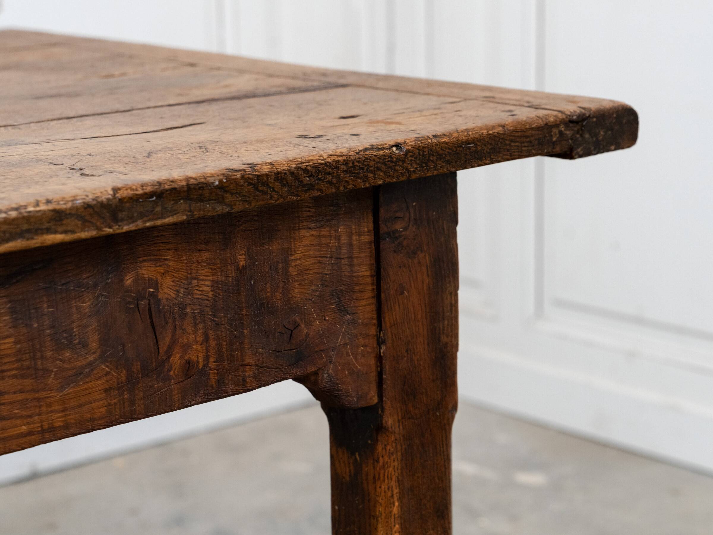 Table de ferme en chêne massif « Toulouse » 250cm 1890