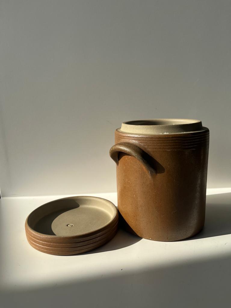 Stoneware pot made in France