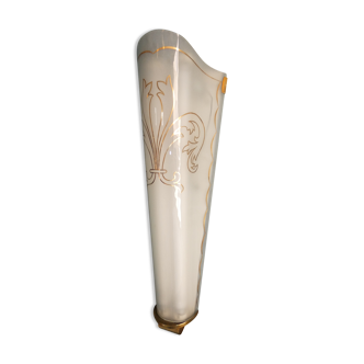 Art deco theatre applied in laiton glass french work 1930