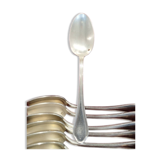 Box of 12 R&C white metal spoons