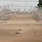 Set of 6 wine glasses