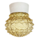 Lustre en porcelaine blanche vintage, années 1970
