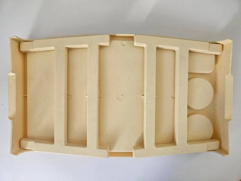 Midcentury Folding Bed Breakfast Table Tray Dansol, Canada, 1970s