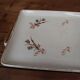 Villeroy and Boch porcelain serving tray with gold rim