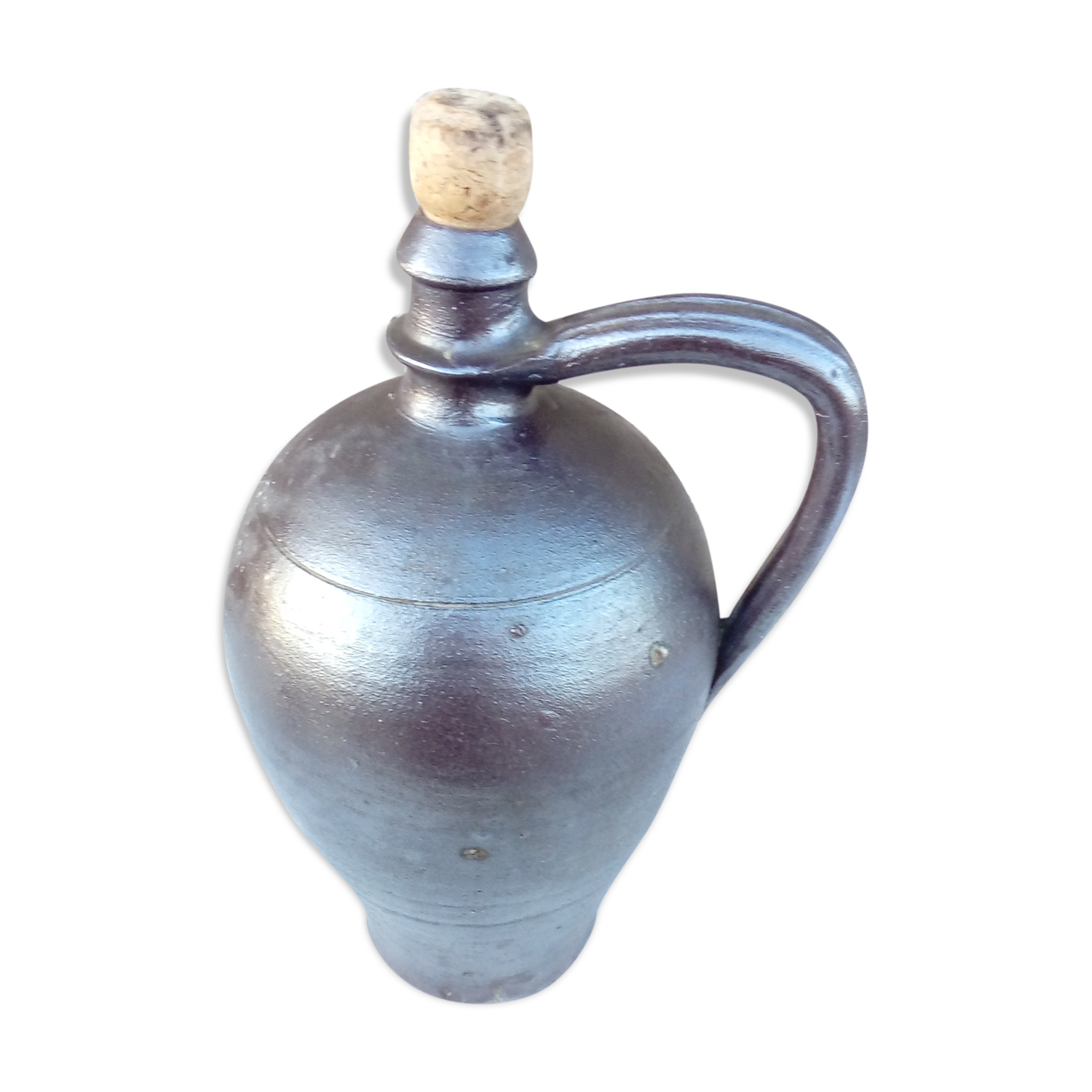 Antique stoneware bottle