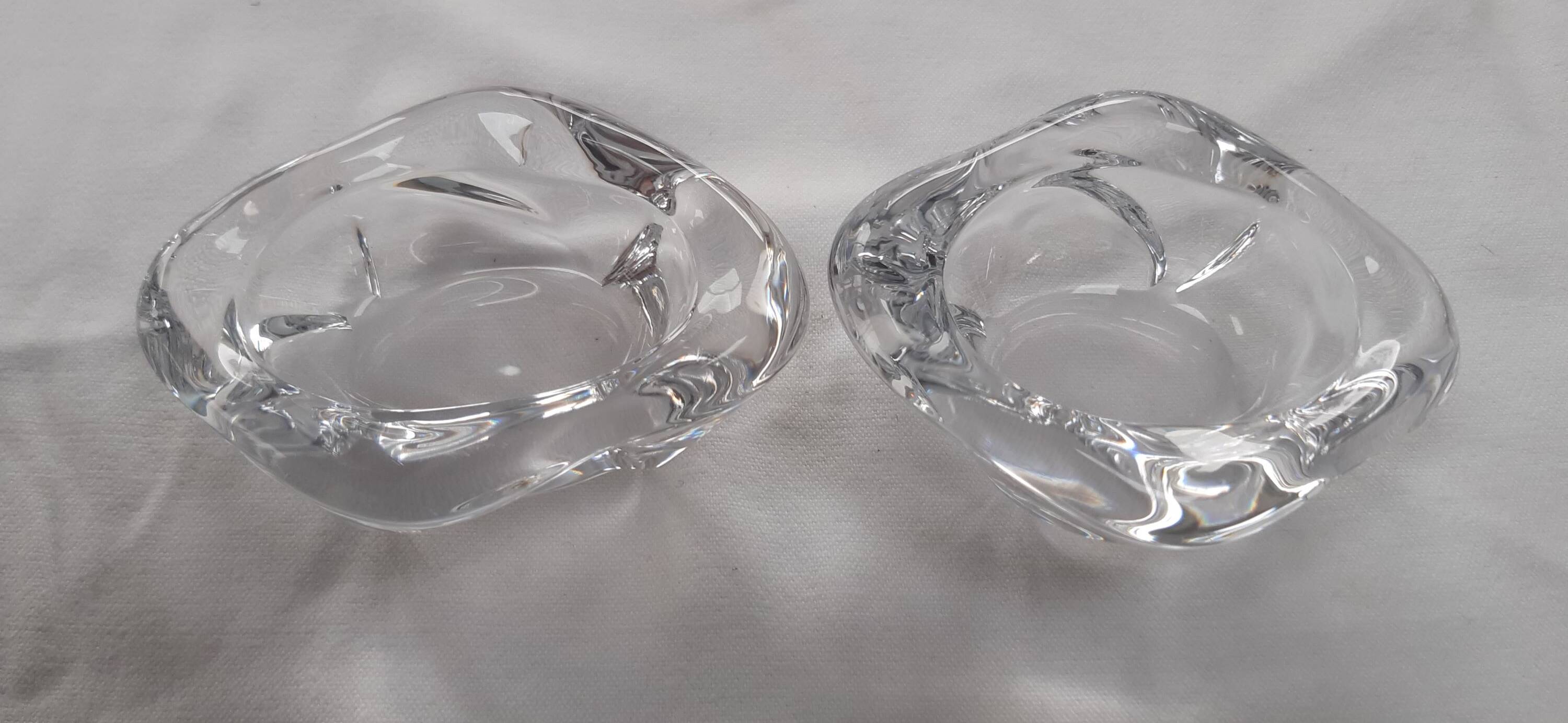 Bayel crystal salt and pepper shaker from the 60s