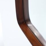 Vintage rectangular wooden mirror, Italy, 1960s.