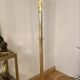 Porte manteaux sur pied, en laiton, Hollywood Regency